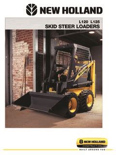 new holland l125 loader specs